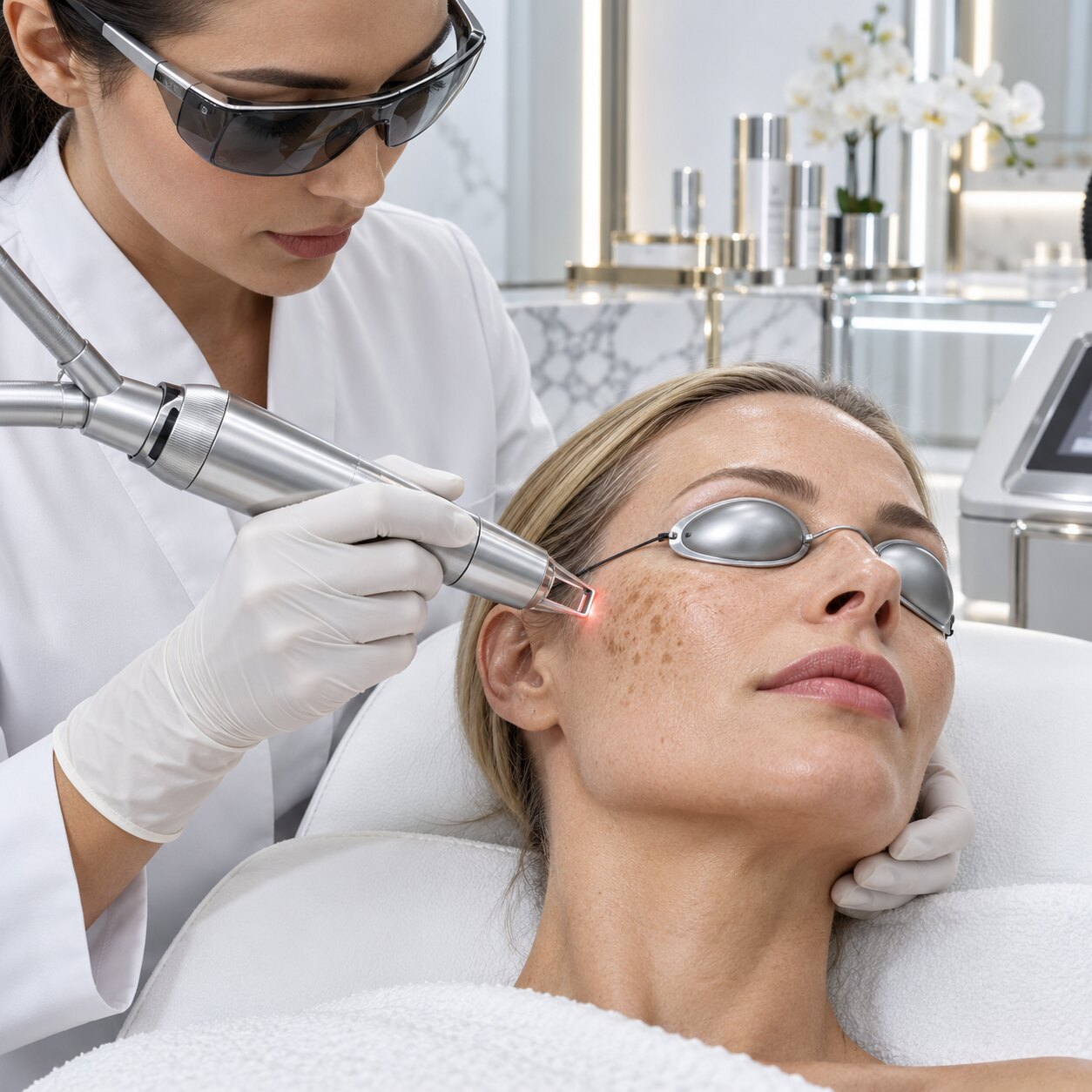 Professional treatment for pigmentation and uneven skin tone