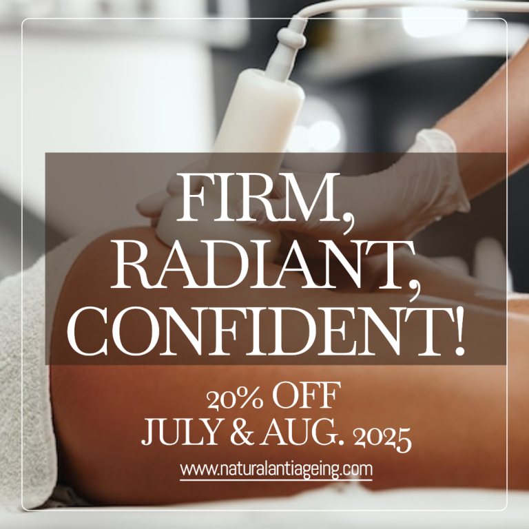 NAA clinic skin tightening promo Summer 2025
